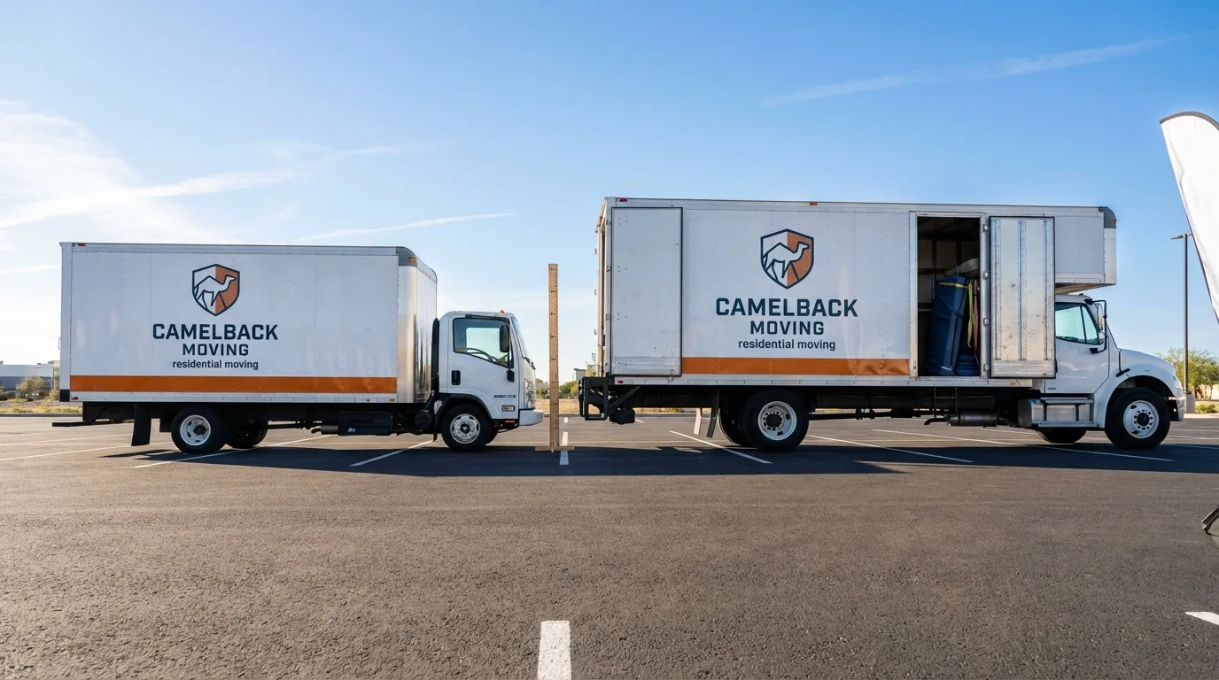Moving truck size capacity guide in Gibbstown